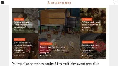 Une Poule au Jardin
